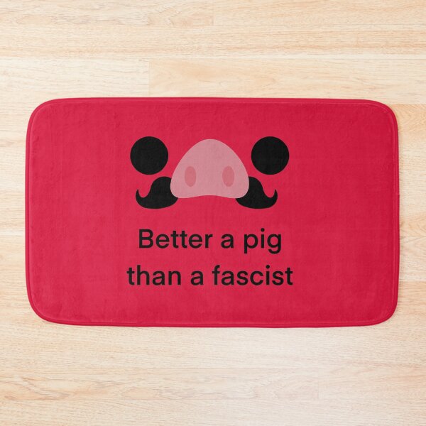 Item preview, Accurate Meglio maiale che fascista designed and sold by Order42.