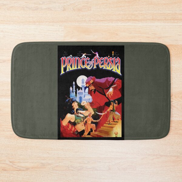 Item preview, The Prince of Persia (BLACK background) - Classic Retro DOS Game! designed and sold by RetroTeeStudio.