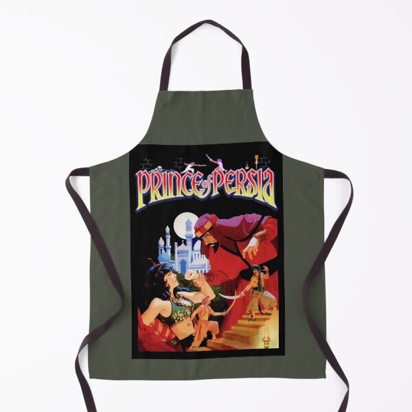 Item preview, The Prince of Persia (BLACK background) - Classic Retro DOS Game! designed and sold by RetroTeeStudio.