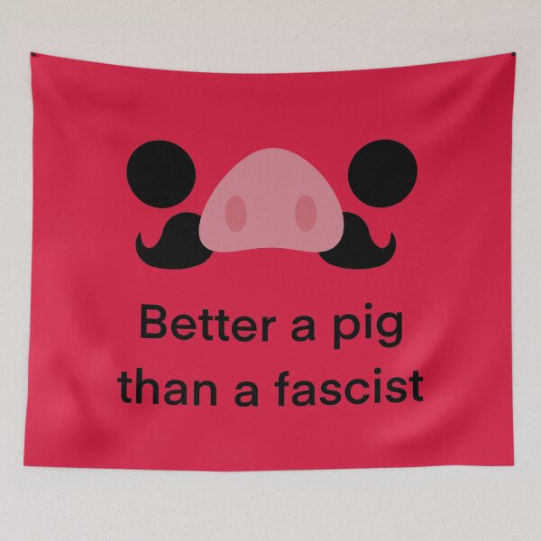 Item preview, Accurate Meglio maiale che fascista designed and sold by Order42.