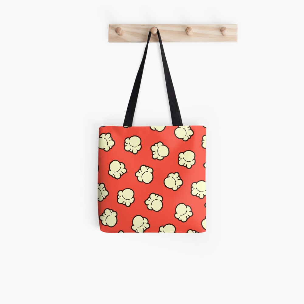 Popcorn Pattern Tote Bag