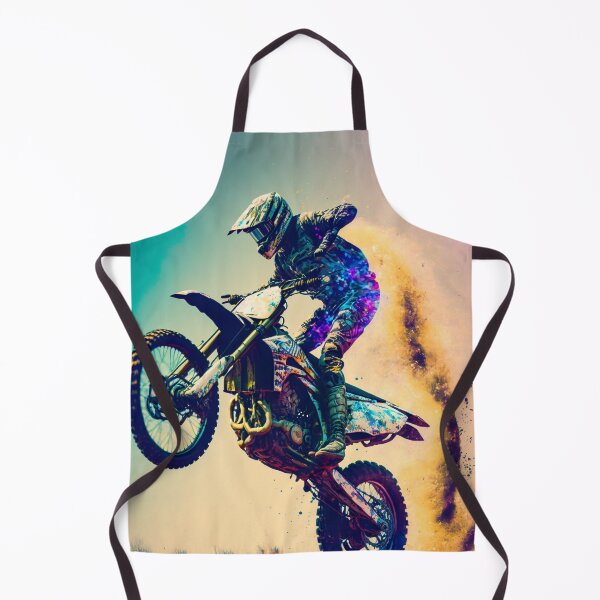 Item preview, Cool Dirt Bike With Neon Spark designed and sold by KoolArtDistrict.