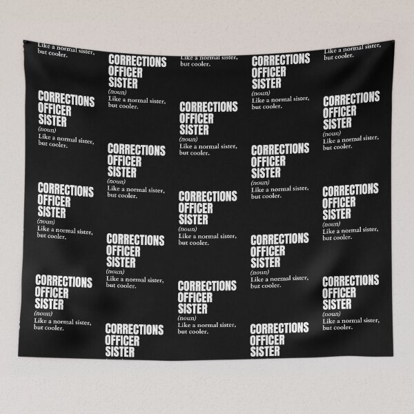 Item preview, Funny Corrections Officer Sister Definition designed and sold by EndlessFreedom.