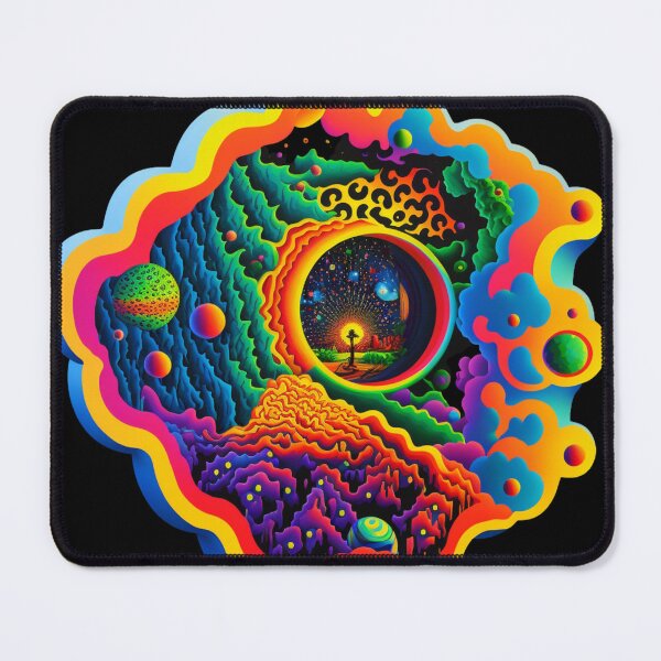 Item preview, shamanic vision|trippy world designed and sold by MindTankArt.