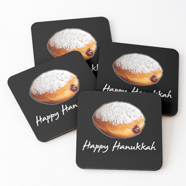 Item preview, Happy Hanukkah Sufganiyot designed and sold by twHistory.
