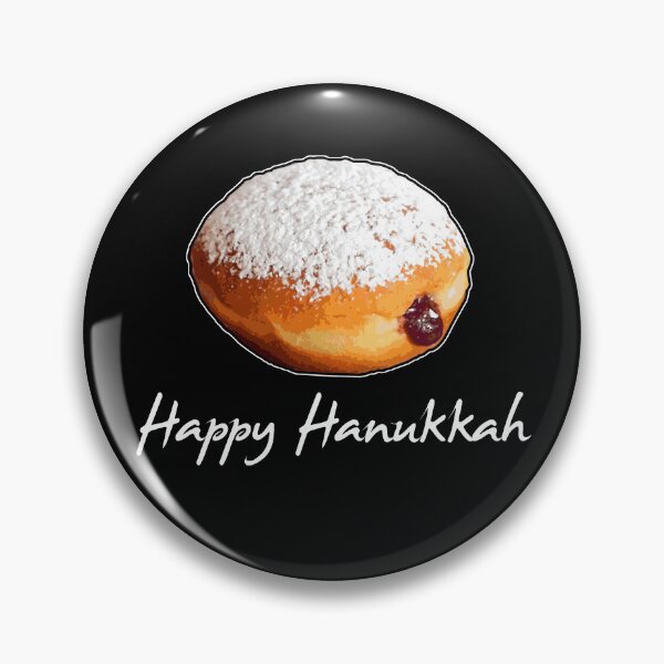 Item preview, Happy Hanukkah Sufganiyot designed and sold by twHistory.