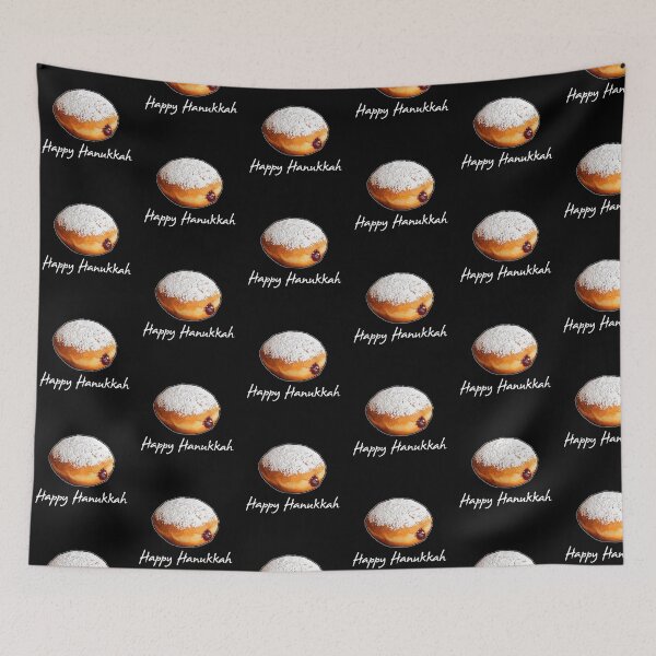 Item preview, Happy Hanukkah Sufganiyot designed and sold by twHistory.