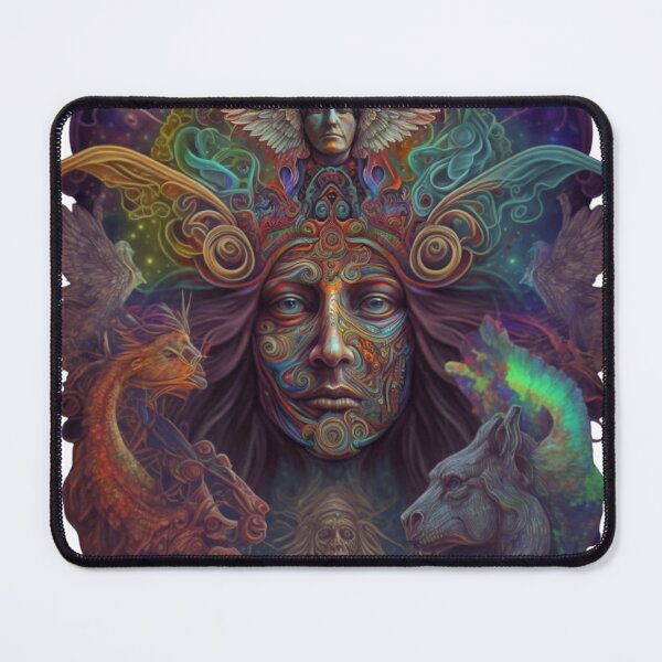 Item preview, Tribal  shamanic visions designed and sold by MindTankArt.