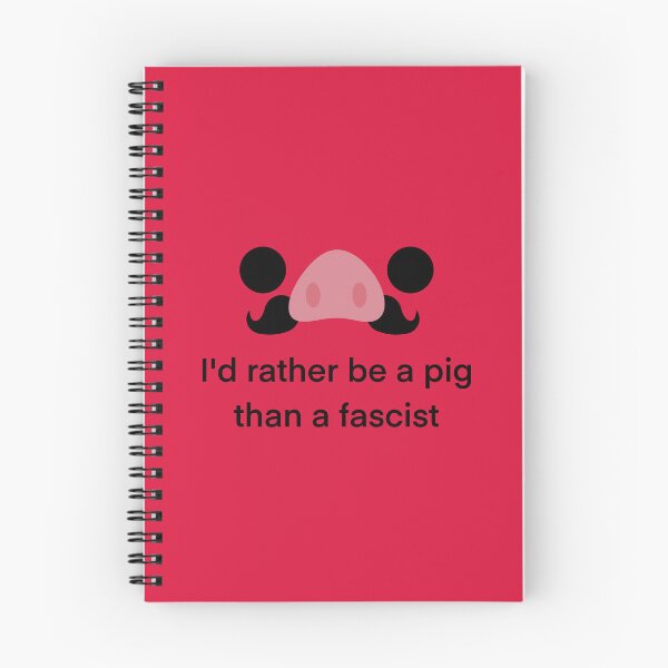 Item preview, Accurate Meglio maiale che fascista designed and sold by Order42.