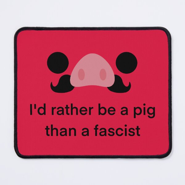 Item preview, Accurate Meglio maiale che fascista designed and sold by Order42.