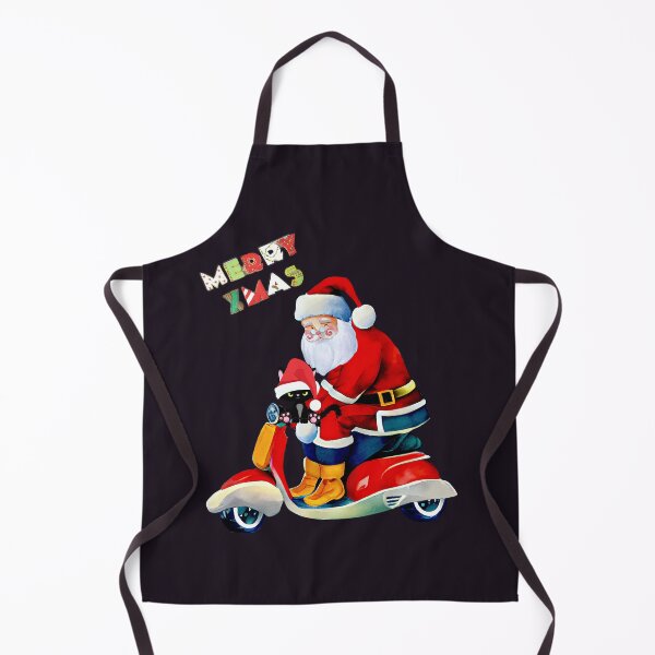 Item preview, Santa Riding a Motorbike designed and sold by joseech.