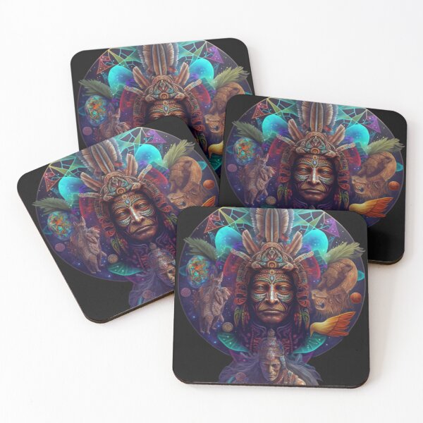 Item preview, Tribal  shamanic visions designed and sold by MindTankArt.