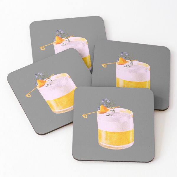 Item preview, Tangerine Gin Fizz Cocktail designed and sold by antevasinart.