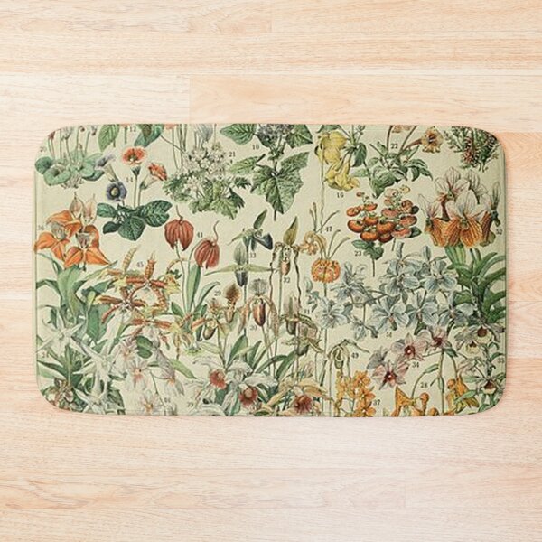 Item preview, Fleurs D (Flowers) by Adolphe Millot designed and sold by tomorrowsart.