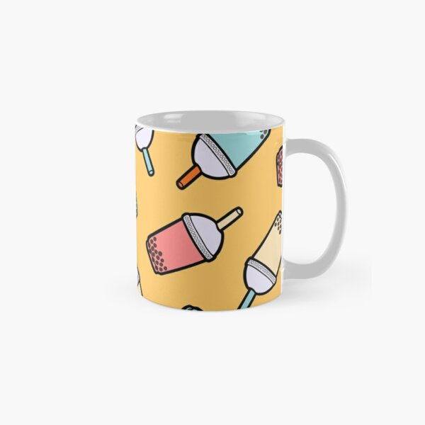 Bubble Tea Pattern Classic Mug
