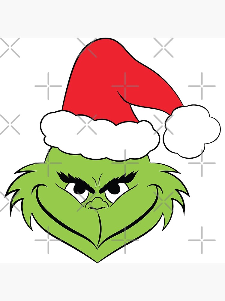 The Grinch Face Christmas Decor