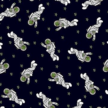 Artwork thumbnail, Astro Terrarium Pattern by evannave