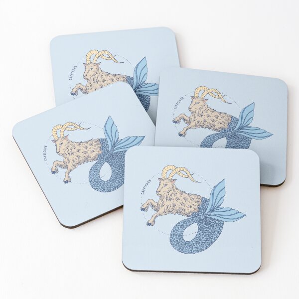 Item preview, Capricorn Sea Goat - Color Version designed and sold by Manda Creates.