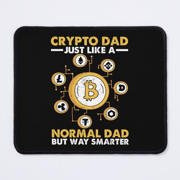 Item preview, Crypto Dad Just Like A Normal Dad But Way Smarter designed and sold by teamph.