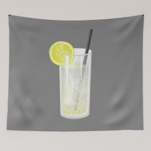 Item preview, Lemon Gin Fizz Cocktail designed and sold by antevasinart.