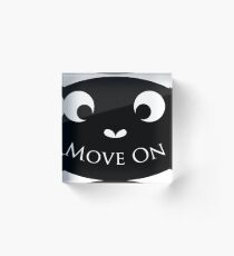 Move On Bear Acrylic Block