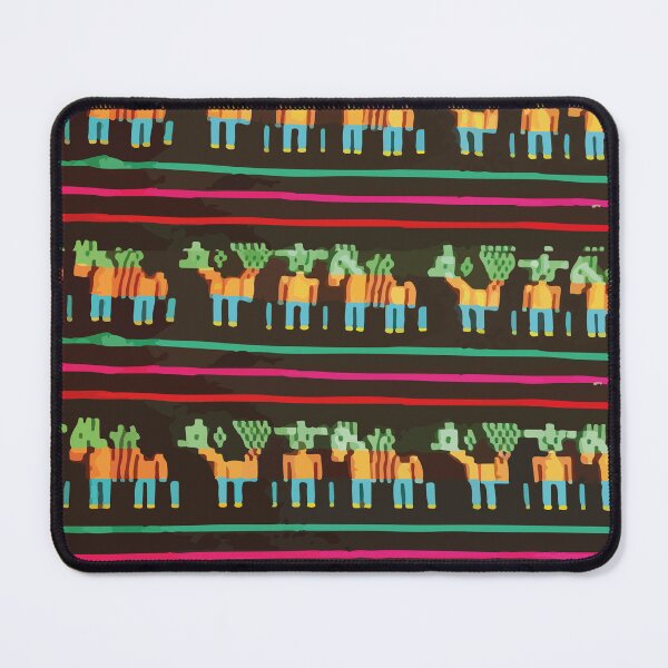 Item preview, Mexican fabric donkey print blanket serape cinco de mayo designed and sold by T-Mex.