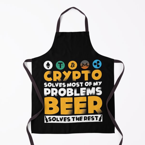 Item preview, Crypto solves most of my problems beer solves the rest designed and sold by teamph.
