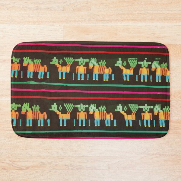 Item preview, Mexican fabric donkey print blanket serape cinco de mayo designed and sold by T-Mex.