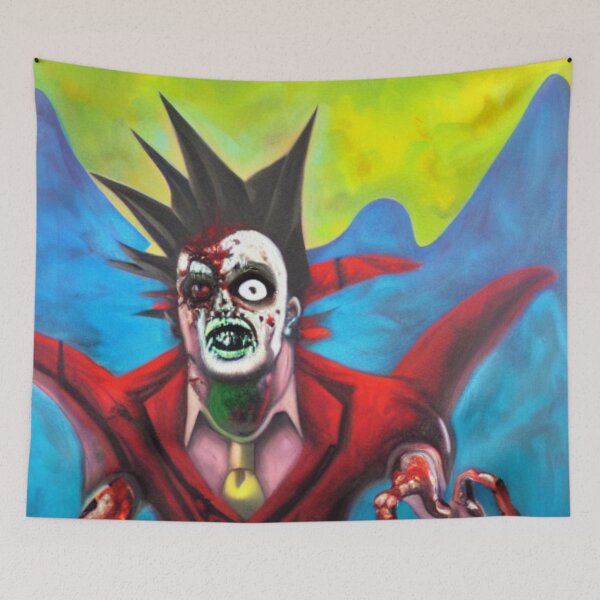 Item preview, Psycho Madness - Punk Zombie designed and sold by PsychoMadness.