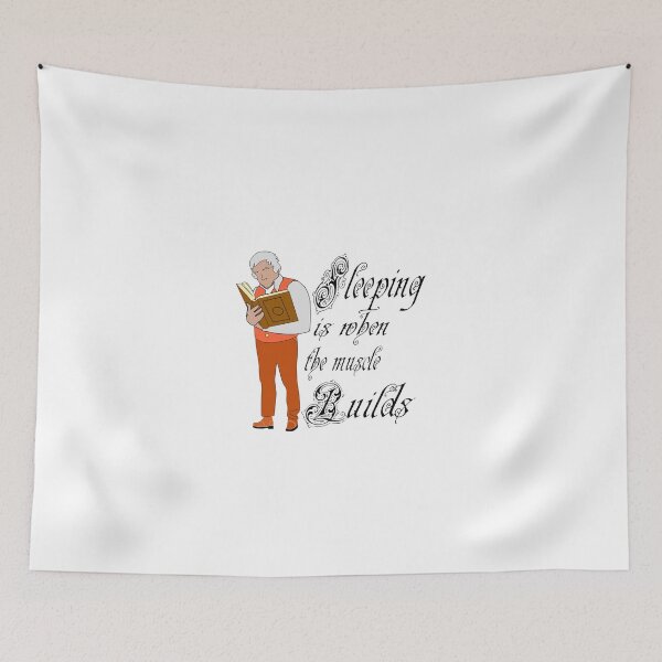 Item preview, Sleeping is when the muscle builds  designed and sold by trainedspade.