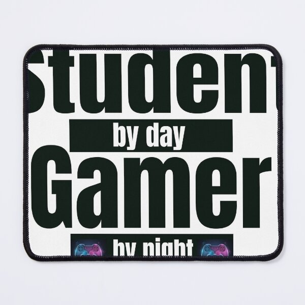 Item preview, student by day Gamer by night designed and sold by Ahmed farouk.