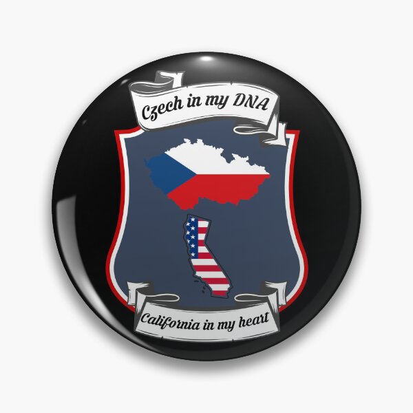 Item preview, Czech republic in my DNA, California in my heart Heritage designed and sold by Tony ⭐⭐⭐⭐⭐.