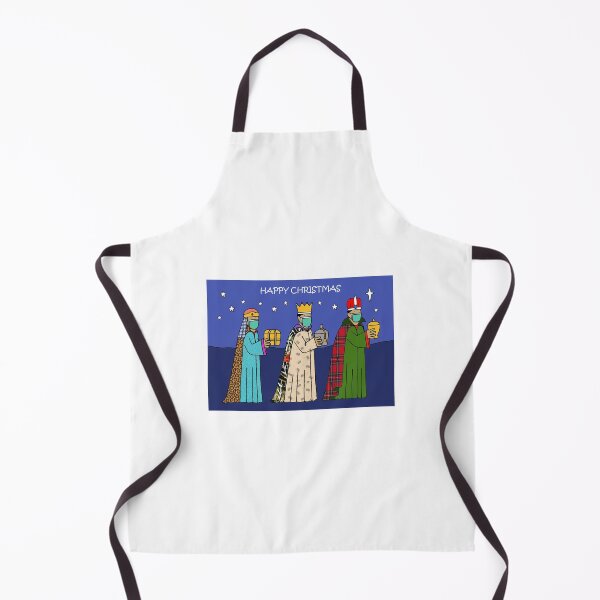 Item preview, Covid 19 Happy Christmas Three Wise Men Wearing Face Masks designed and sold by KateTaylor.