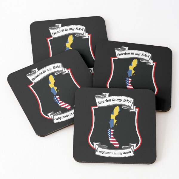 Item preview, Sweden in my DNA, California in my heart Heritage designed and sold by Tony ⭐⭐⭐⭐⭐.