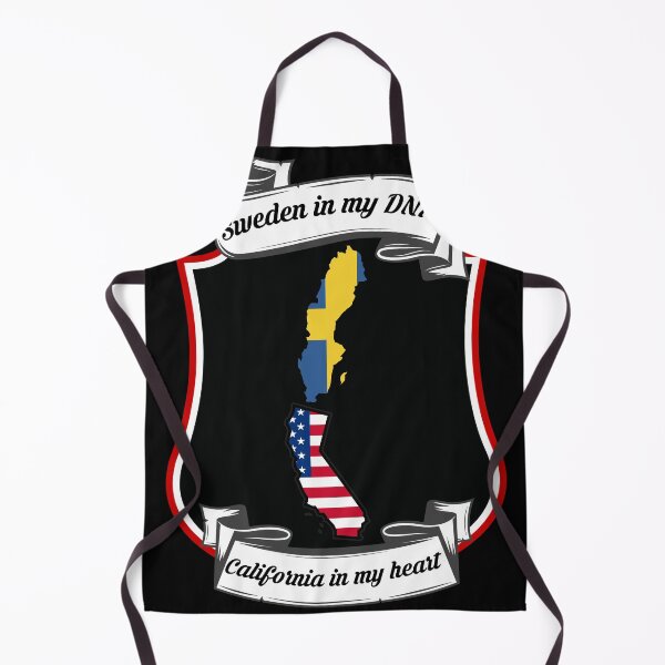 Item preview, Sweden in my DNA, California in my heart Heritage designed and sold by Tony ⭐⭐⭐⭐⭐.
