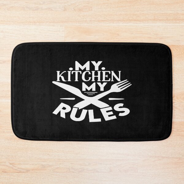 Item preview, My kitchen my rules designed and sold by phassystore.