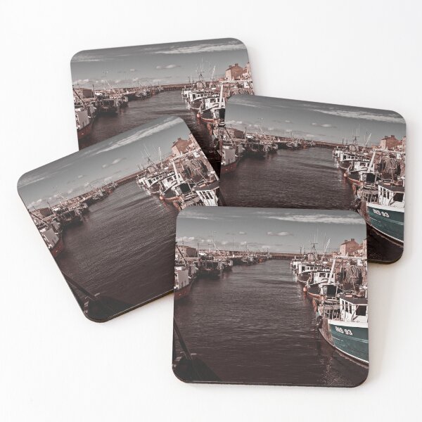 Item preview, Fishing Boats at Burghead Harbour designed and sold by Tom McPherson Photography.