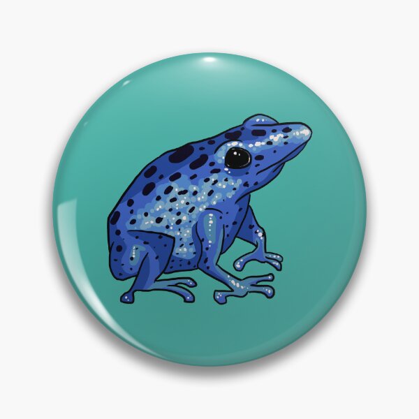 Item preview, Blue poison dart frog designed and sold by Azaswi.