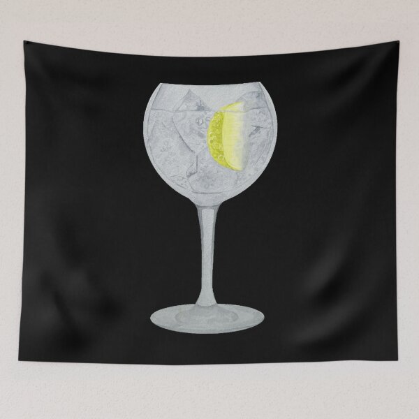 Item preview, Lemon Gin Tonic Cocktail designed and sold by antevasinart.