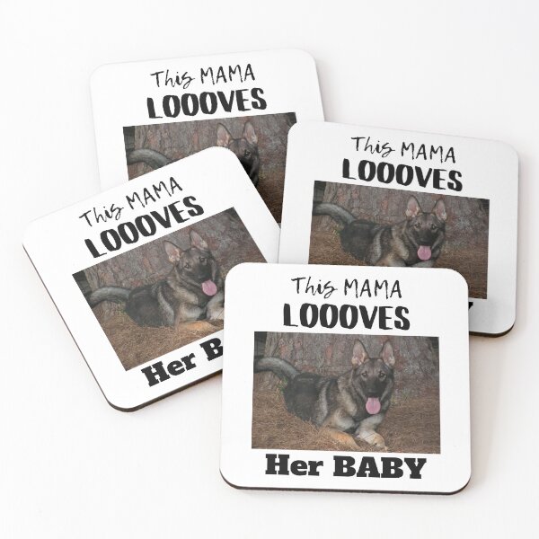 Item preview, This Mama Loooves Her Baby German Shepherd designed and sold by GermanShepMan.