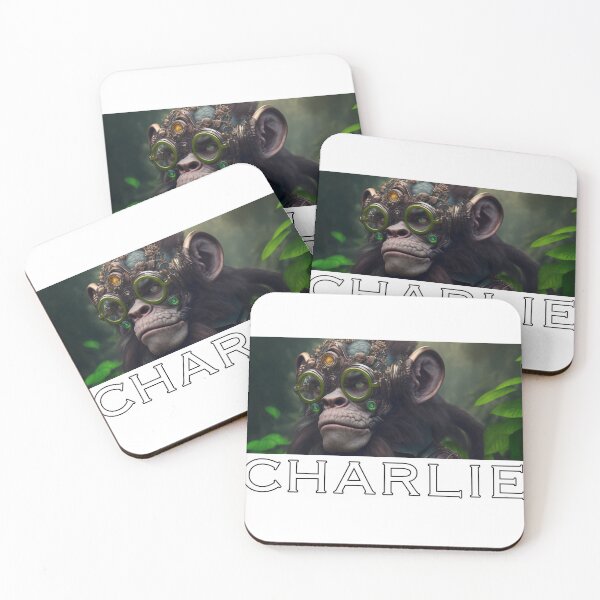 Item preview, Charlie Steampunk Monkey Tech designed and sold by ARTeez⭐️⭐️⭐️⭐️⭐️.