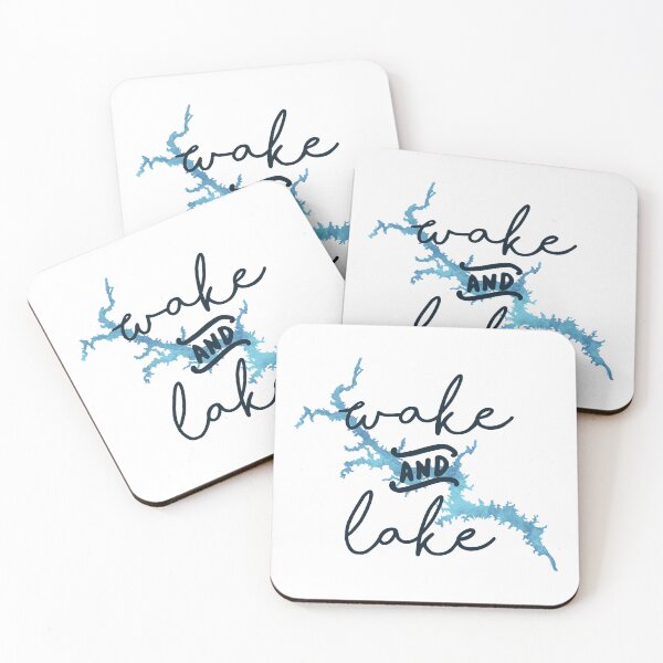 Item preview, Wake & Lake at Lake Wateree designed and sold by DRHArtistry.