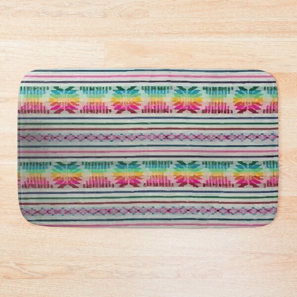 Item preview, Boho chic mexican tablecloth aztec print designed and sold by T-Mex.