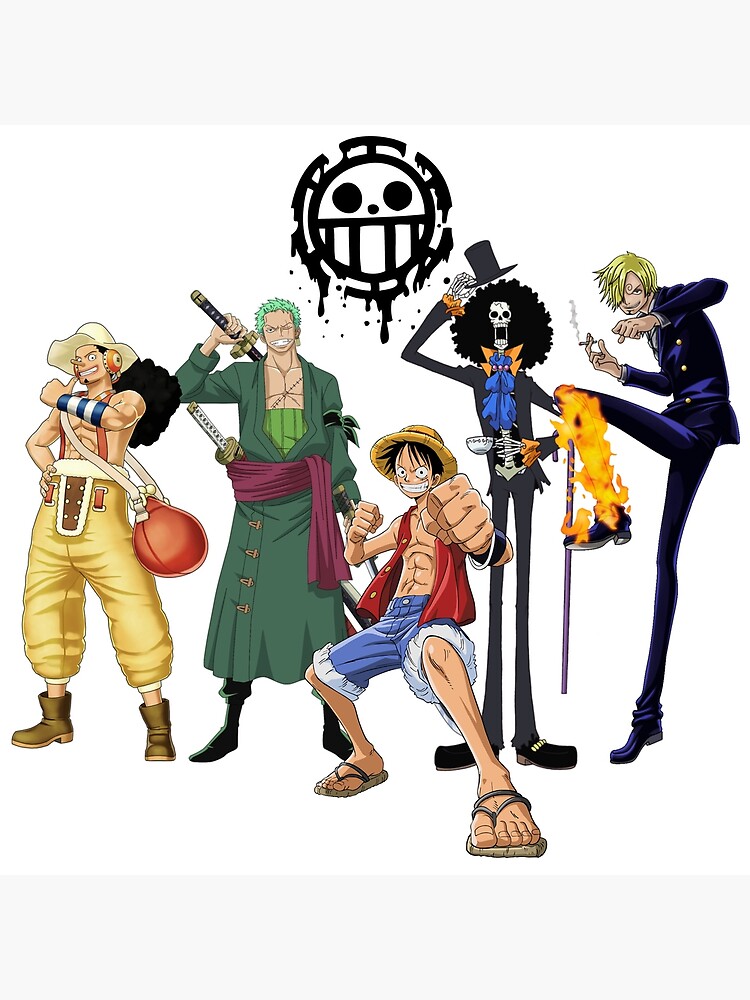 one piece characters Poster for Sale by MEDesign4