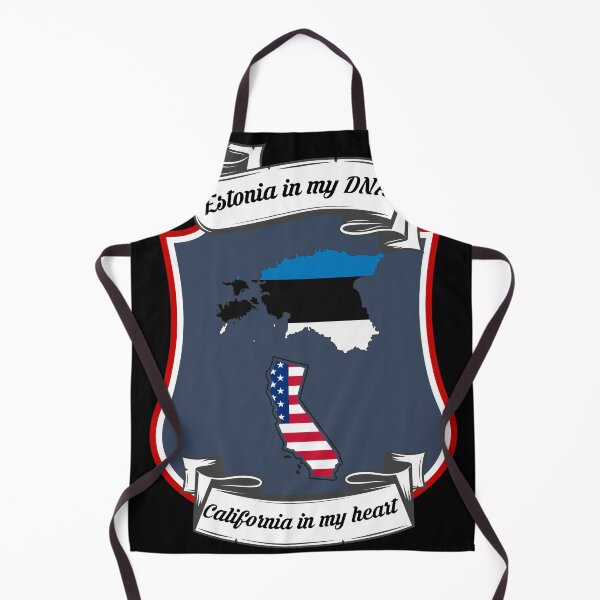 Item preview, Estonia in my DNA, California in my heart Heritage designed and sold by Tony ⭐⭐⭐⭐⭐.