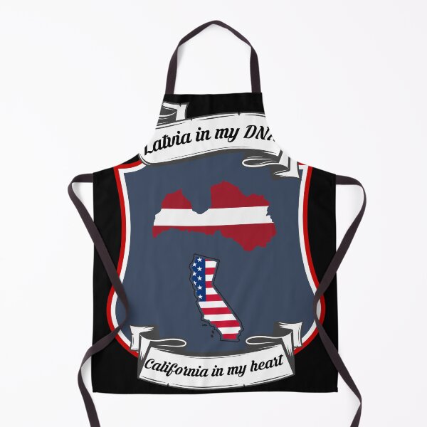 Item preview, Latvia in my DNA, California in my heart Heritage designed and sold by Tony ⭐⭐⭐⭐⭐.