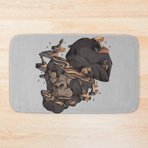 Item preview, gorilla head designed and sold by batizzz.