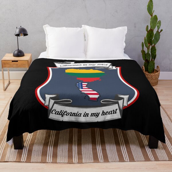 Item preview, Lithuania in my DNA, California in my heart Heritage designed and sold by Tony ⭐⭐⭐⭐⭐.