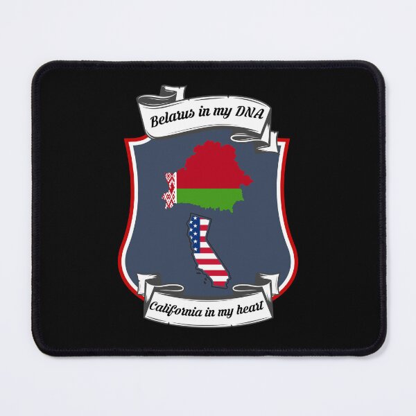 Item preview, Belarus in my DNA, California in my heart Heritage designed and sold by Tony ⭐⭐⭐⭐⭐.