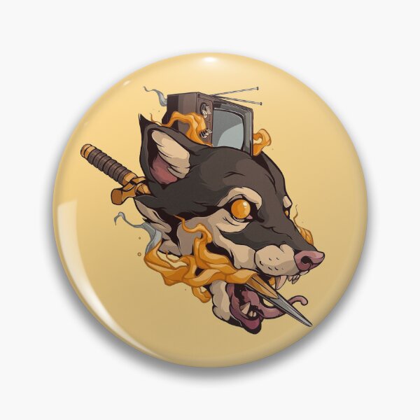 Item preview, samurai wolf designed and sold by batizzz.